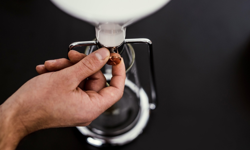 Preparación de café vertido