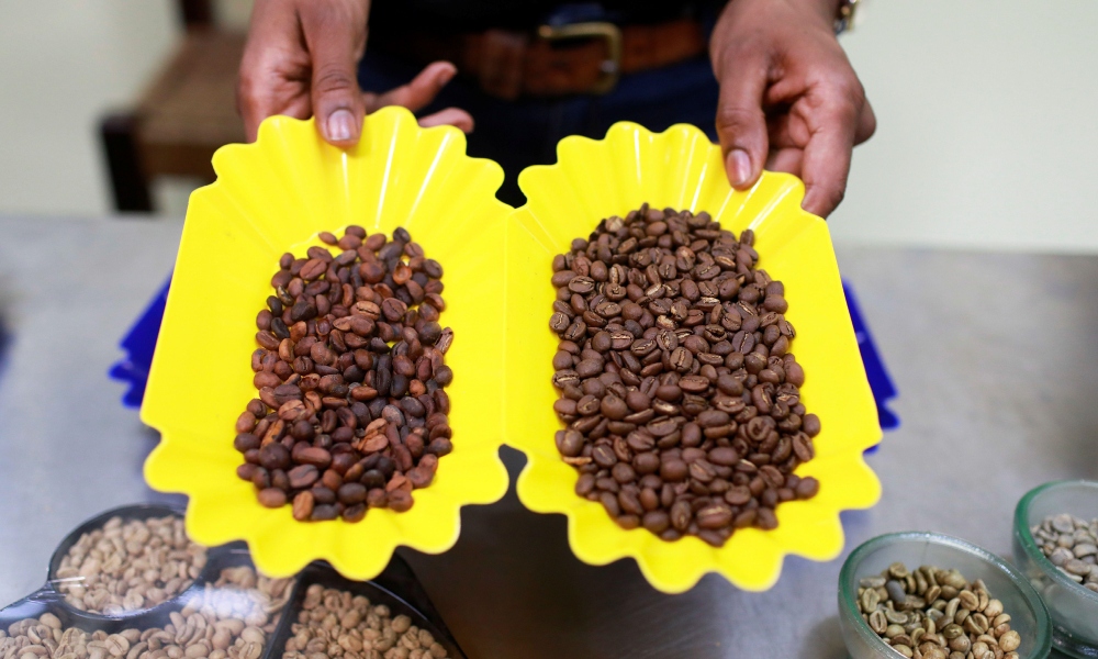 Café tostado de Nigeria